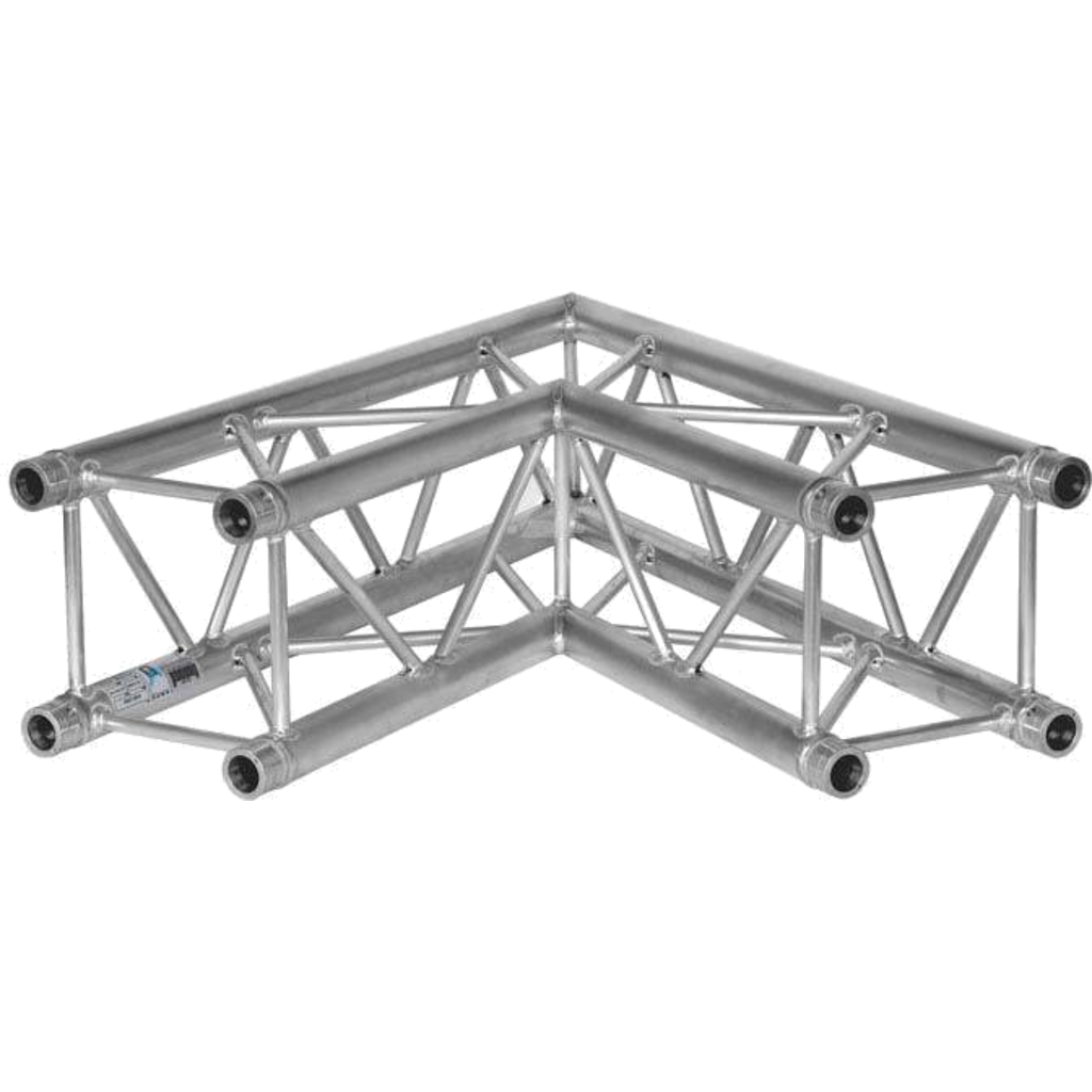 Prolyte H30V-C002 Firkant hjørne 2-Veis 60°, Alu, Ø48x3mm