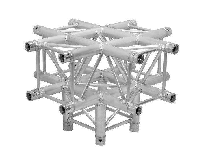Prolyte H30V-C024 Firkant hjørne 5-Veis, Alu, Ø48x3mm