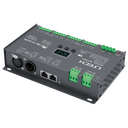 LTECH DMX LED-driver – 16 x 3A med OLED-display og RDM-støtte