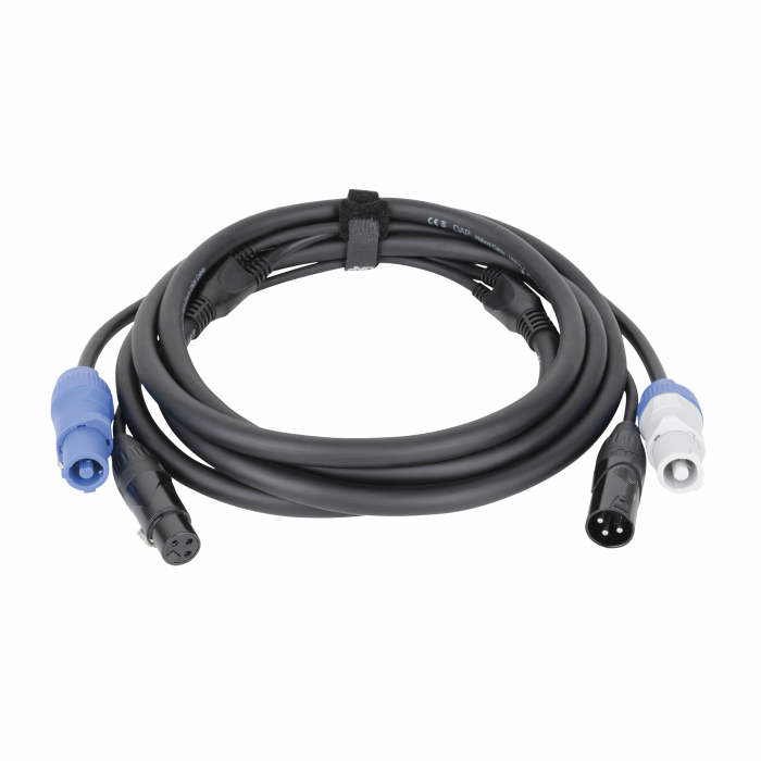 DAP FP20 Hybrid Cable - Power Pro & 3-pin XLR - DMX / Power