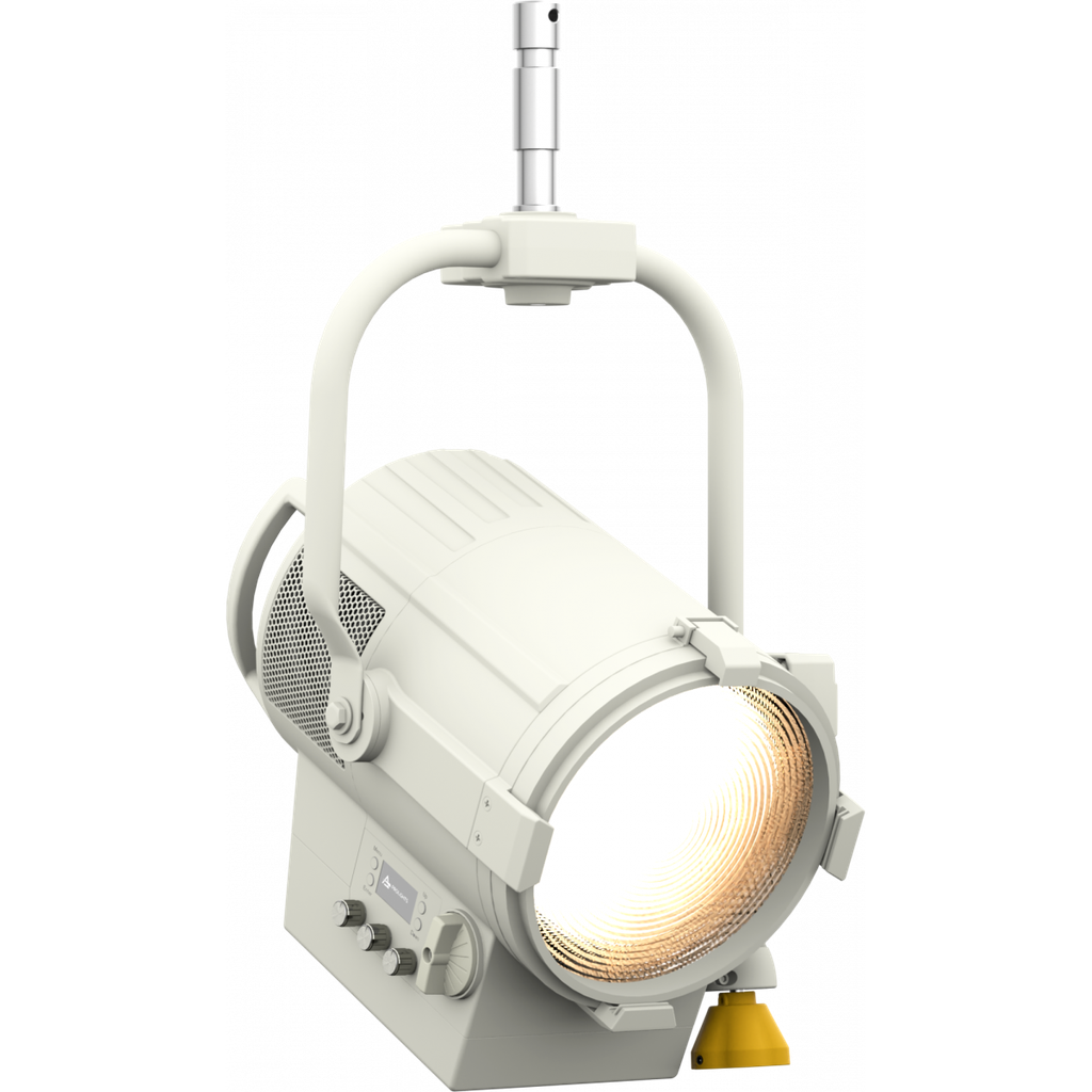 [164519] Prolights ECLFRESNELVWPOWH Fresnell 250W, 2700 - 5600K, 17 - 64º, Yoke, Hvit