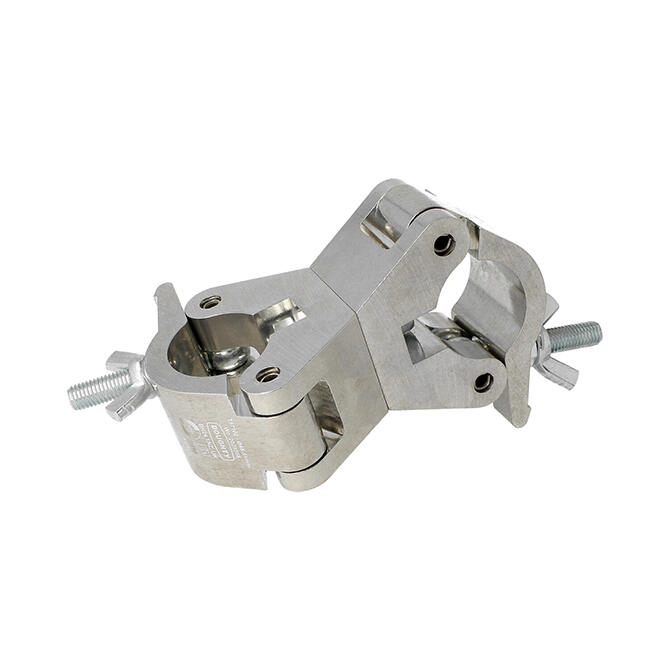 Doughty T57102 90° Fixed Coupler – 48–51 mm, WLL 750 kg, sølv 