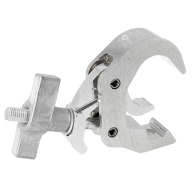[182083] Doughty T58300 Slimline Quick Trigger Clamp – 38–51 mm, WLL 100 kg, sølv 