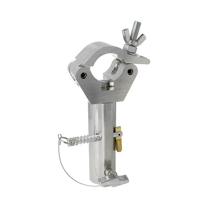 [182037] Doughty T57235 TV Quick Clamp – 48–51 mm, WLL 200 kg, sølv 