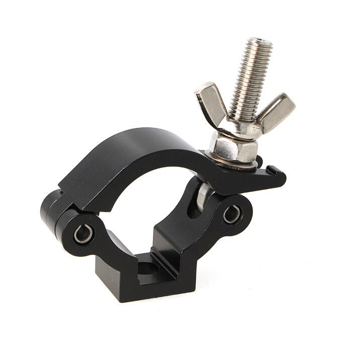 [182041] Doughty T58081 Slimline Lightweight Half Coupler – 48–51 mm, WLL 300 kg, sort 