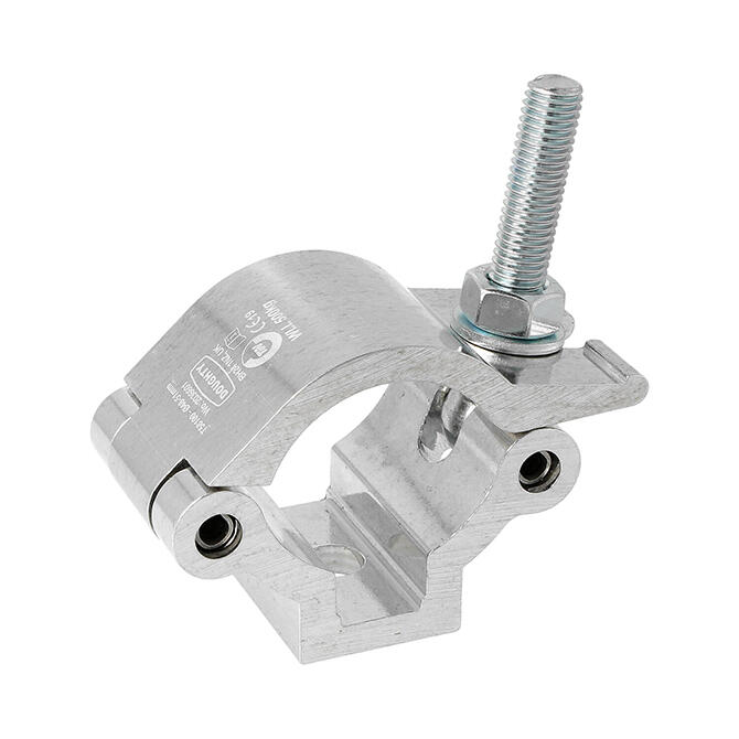 [182043] Doughty T58100 Lightweight Half Coupler – 48–51 mm, WLL 500 kg, sølv 