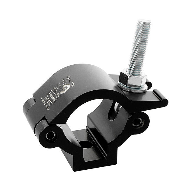 [182044] Doughty T58101 Lightweight Half Coupler – 48–51 mm, WLL 500 kg, sort 