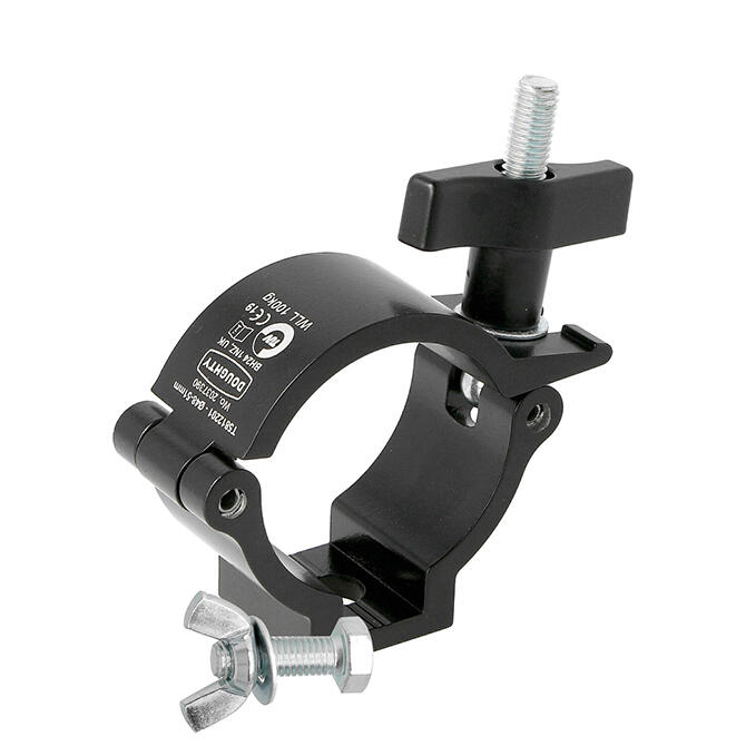 [182059] Doughty T5812201 Super Lightweight Half Coupler – 48–51 mm, WLL 100 kg, sort 