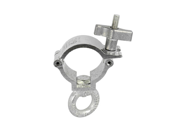 [182064] Doughty T58124 Super Lightweight Hanging Clamp med øye – 48–51 mm, WLL 100 kg, sølv 