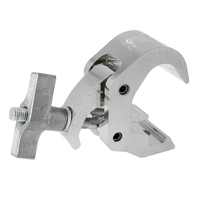 [182081] Doughty T58200 Quick Trigger Clamp – 38–51 mm, WLL 250 kg, sølv 