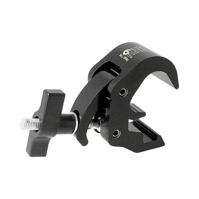Doughty T58201 Quick Trigger Clamp – 38–51 mm, WLL 250 kg, sort 