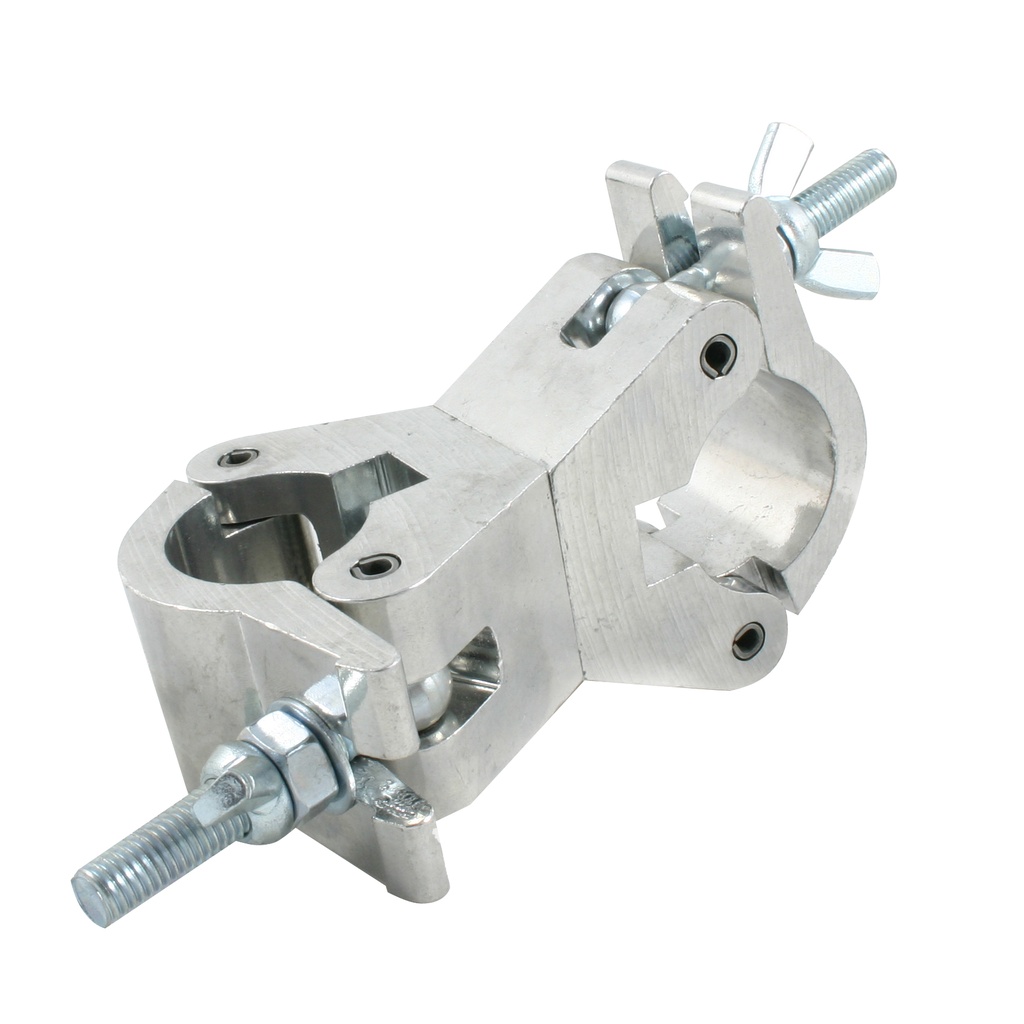 [156371] Doughty T57100 Swivel Coupler – 48–51 mm, WLL 750 kg, sølv 