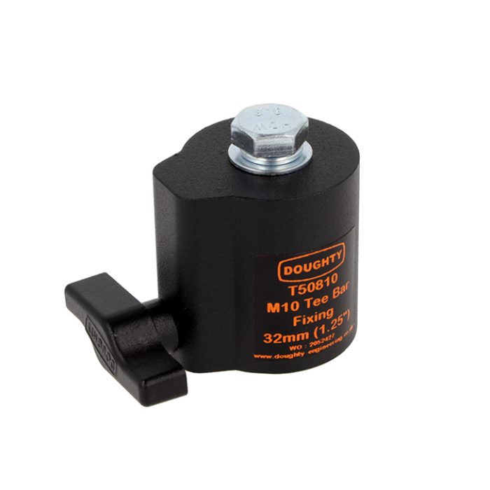 Doughty T50811 Tee Bar Stand Top – Ø38 mm, M10 