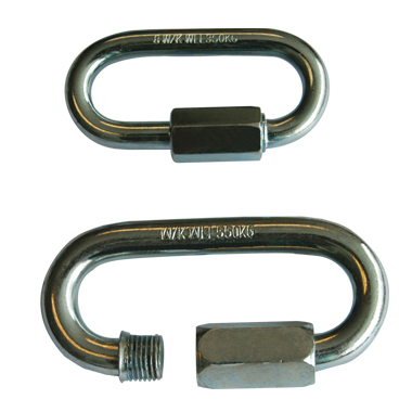 Doughty T23505 Quick Link 10 mm – WLL 550 kg, sølv 