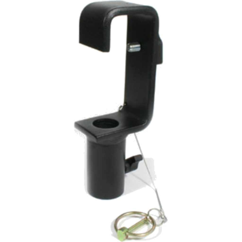 [158071] Doughty T20900 TV Hook Clamp – 20–51 mm, SWL 150 kg, sort 