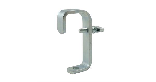 [160871] Doughty T20100 Hook Clamp – 48–51 mm, SWL 40 kg, stål 