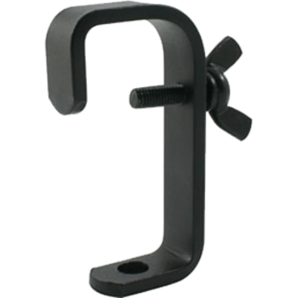 [160872] Doughty T20101 Hook Clamp – 48–51 mm, SWL 40 kg, sort 