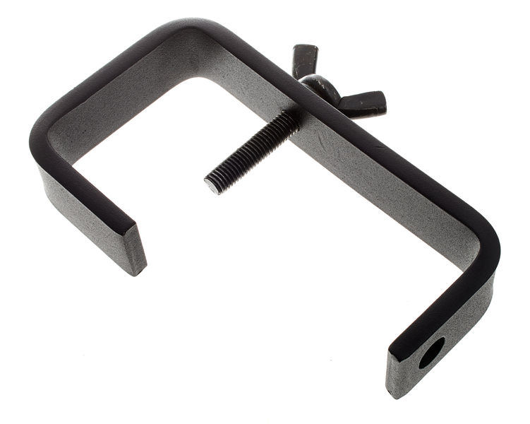 [162676] Doughty Hook Clamp – 60–75 mm, SWL 50 kg, sort