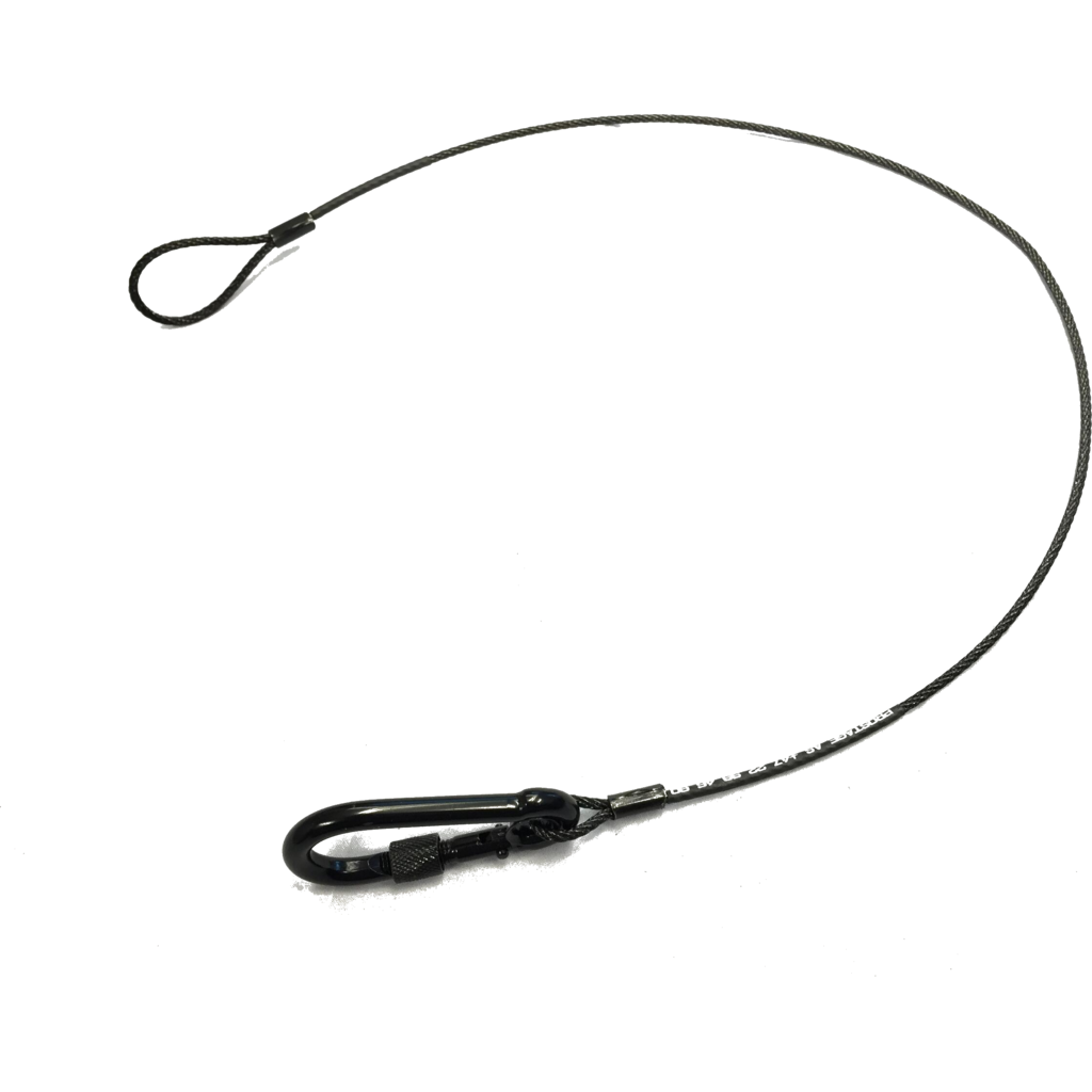 SAFE-15-50 sikkerhetswire – 15 kg, 50 cm, Ø3 mm 