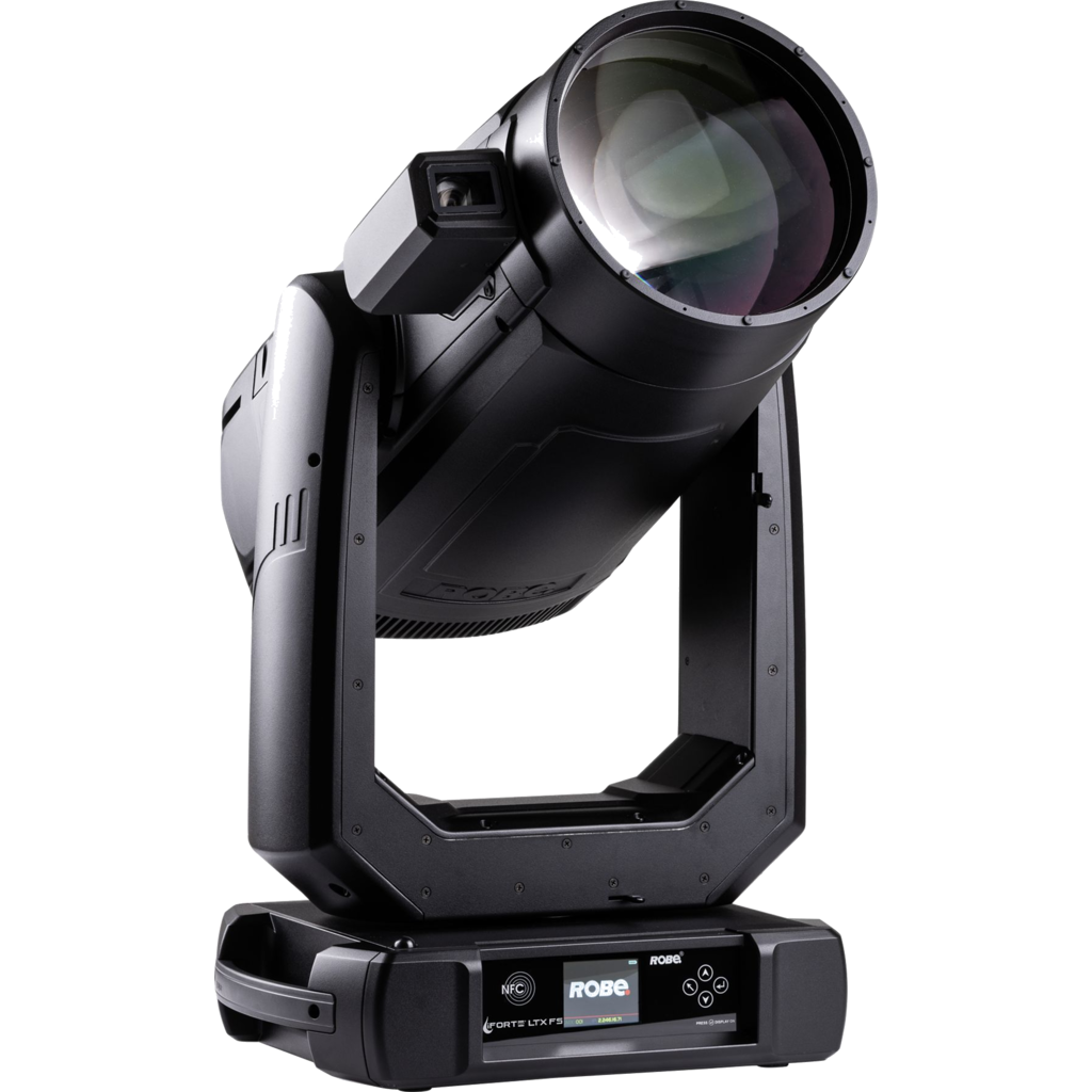 [174009] Robe iFORTE LTX FS – IP65 moving WashBeam / følgespot-lampe, 1000 W White LED, opptil 55 000 lm, 0,7°–52° zoom, integrert RoboSpot-kamera (Uten)