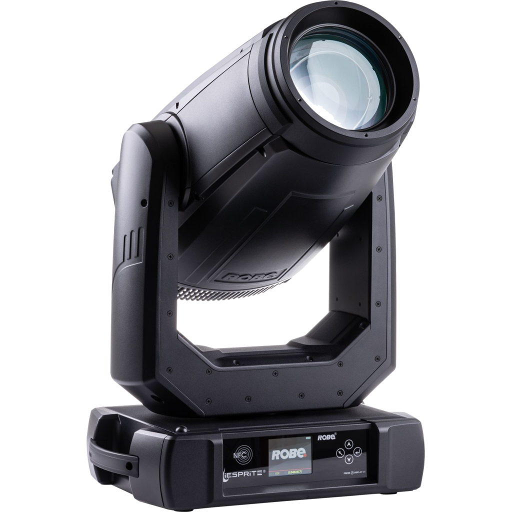 [174101] Robe iESPRITE IP65 moving profile-lampe med 650 W White LED, opptil 34 000 lm og 5,5°–50° zoom  (Standard, Uten)