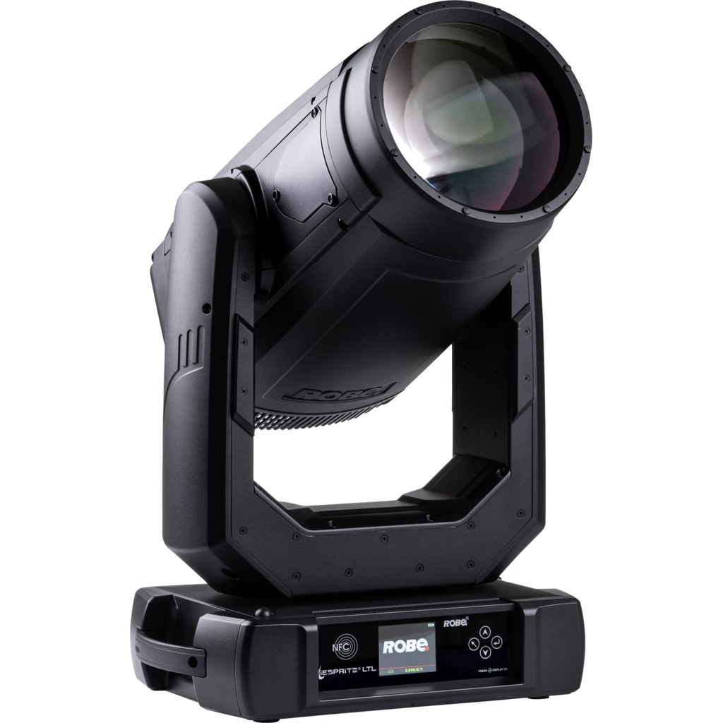 [183343] Robe iESPRITE LTL WB er en IP65 moving WashBeam-lampe med 750 W White LED, opptil 35 000 lm og 0,7°–57° zoom  (Uten)