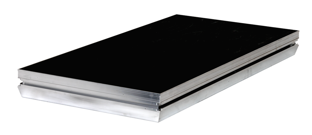 [166189] Prolyte SM-DL-B-100050 StageDex Basic scenepodie – 1 × 0,5 m, sort 