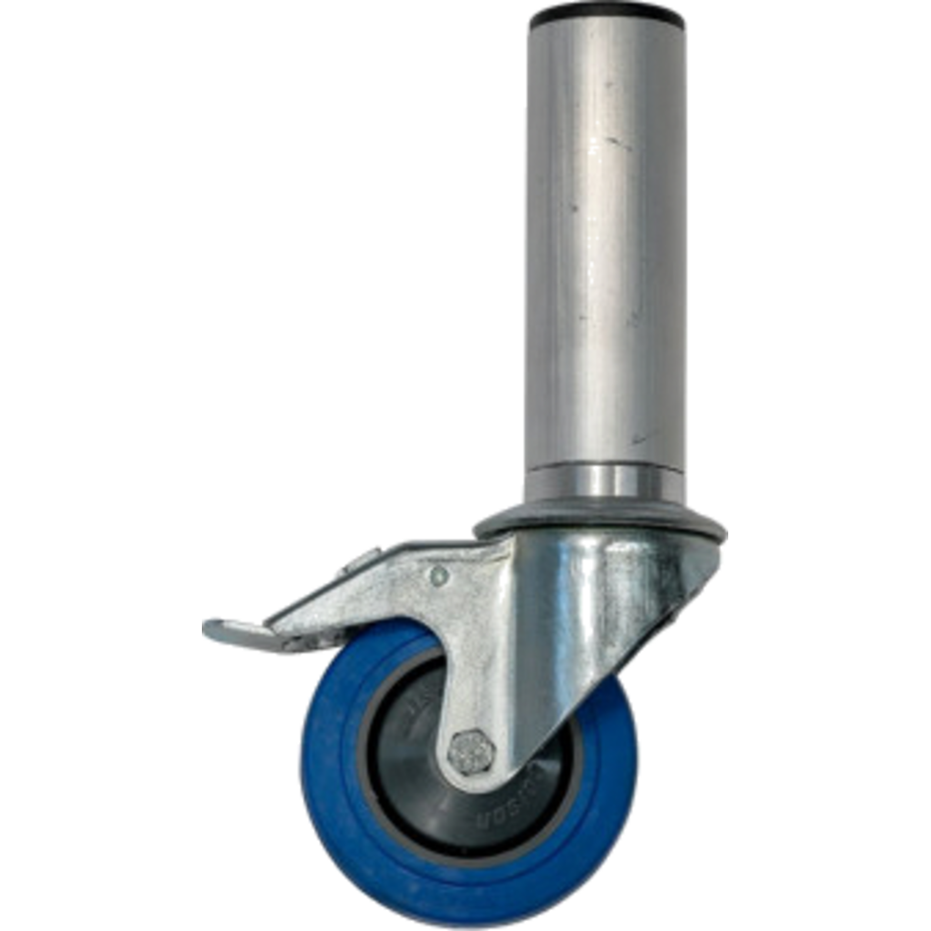 PROLYTE SM-L StageDex riserhjul enkel Plattinghøyde=30cm, m/brems