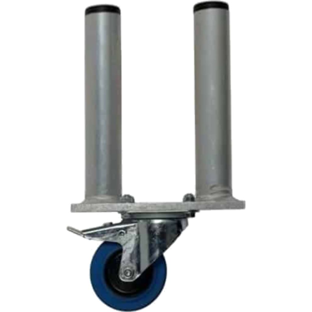 [166303] PROLYTE SM-L StageDex riserhjul dobbel Plattinghøyde=60cm, m/brems