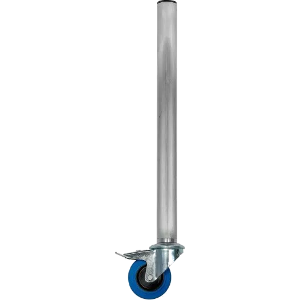[166305] PROLYTE SM-L StageDex riserhjul enkel Plattinghøyde=70cm, m/brems