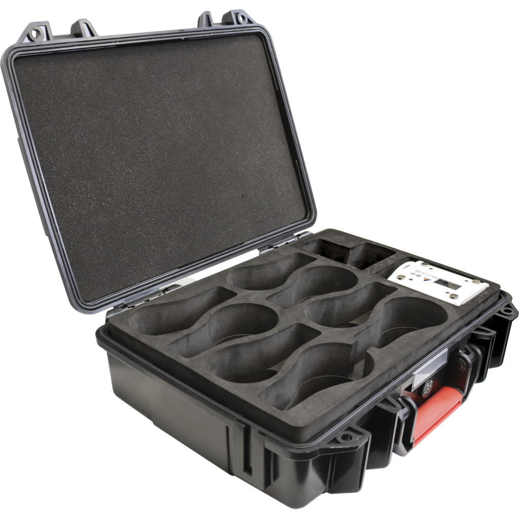 ASTERA NYX Flightcase m/ 1stk PowerStation + tilbehør