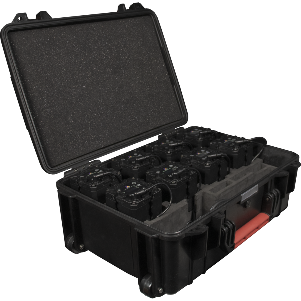 [159785] ASTERA PB15-CHRCSE Ladekoffert Med PowerBox. For 8 stk. PixelBrick