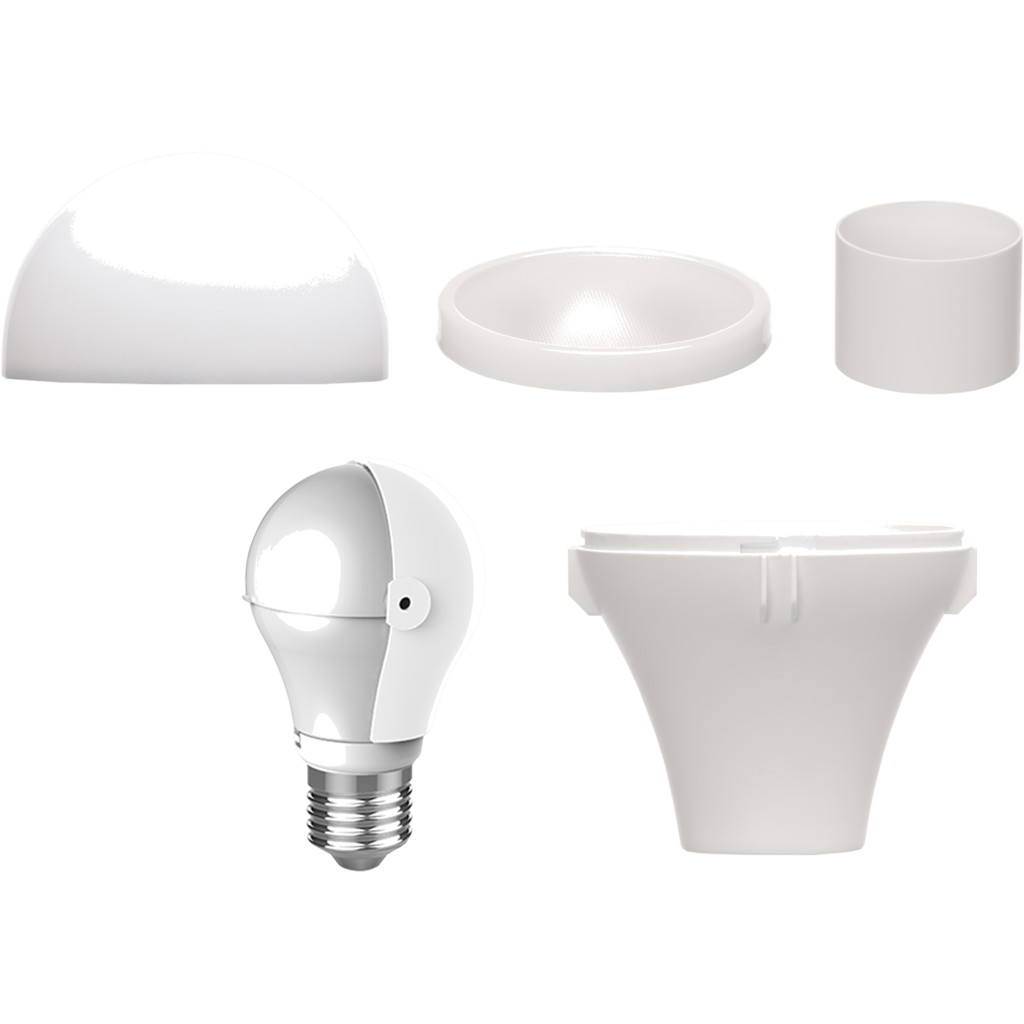 ASTERA FP7-ACC-BND Accessory Bundle, E27 4 x Reflector, Lens, Diffusor, Snoot