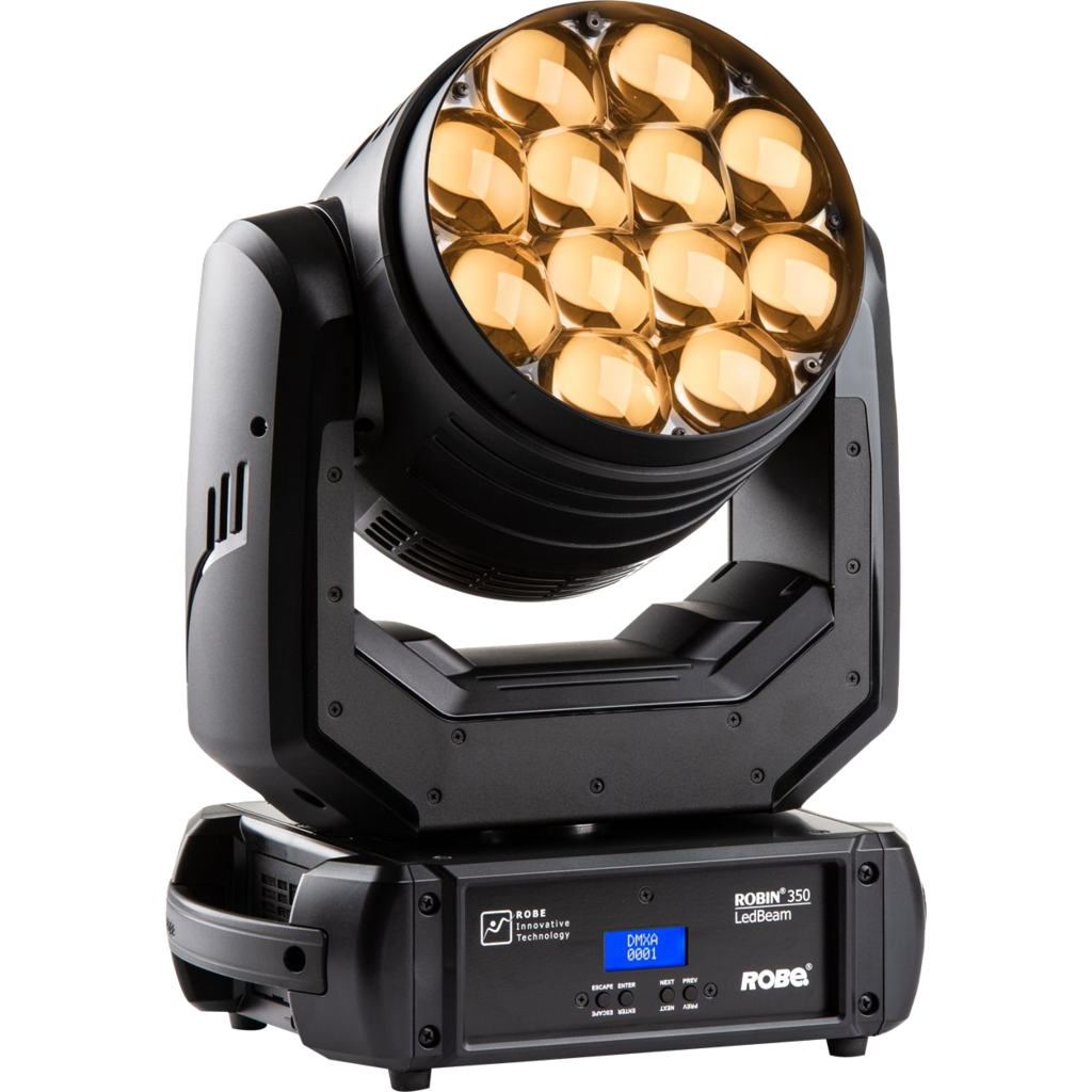 [174445] Robe LEDBeam 350™ – 12 × 40W RGBW LED wash/beam-lampe med 3,8°–60° zoom  (RGBW, Uten)