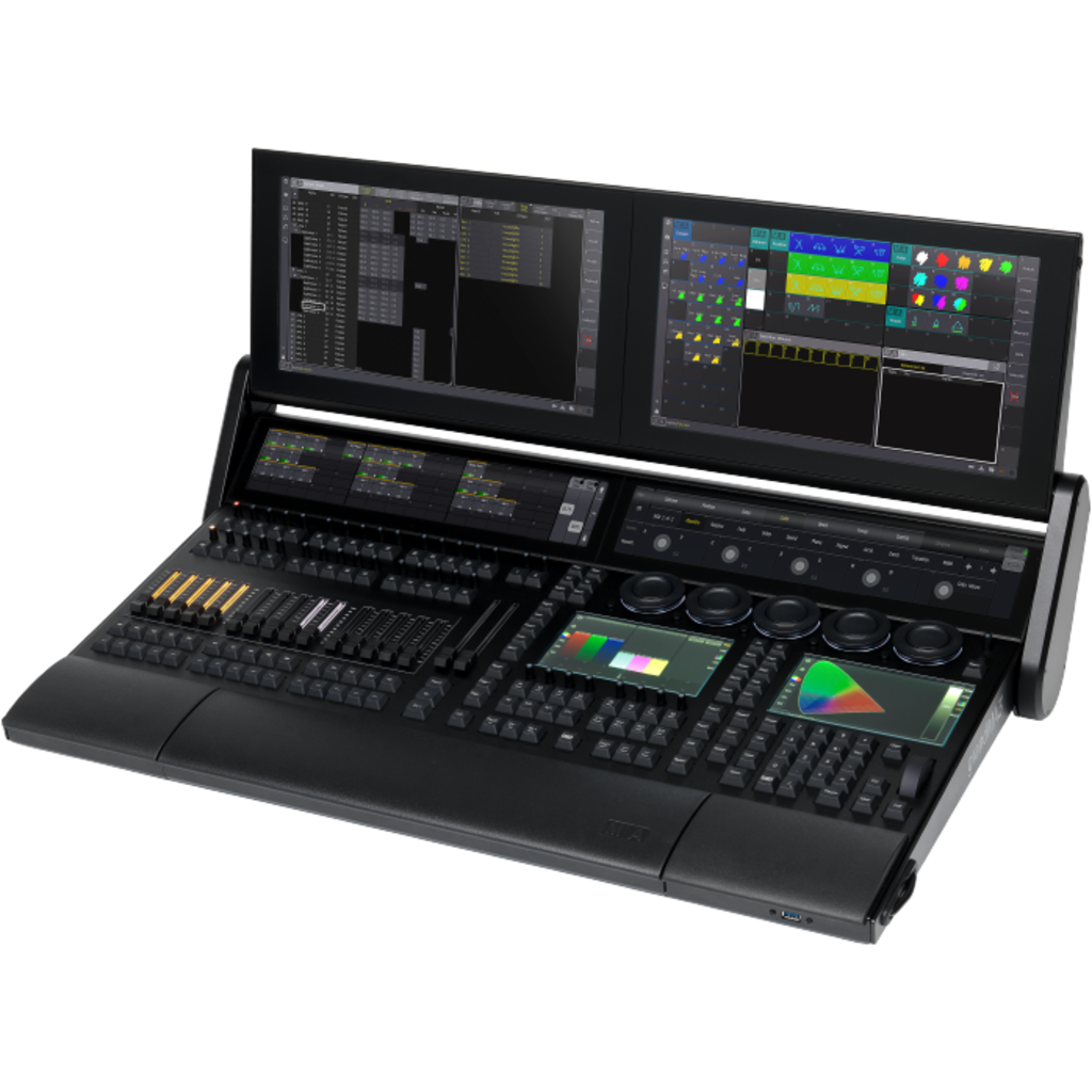 MA Lighting 4010502-2 grandMA3 light er en fullverdig lyskontrollkonsoll for profesjonell programmering m/flight