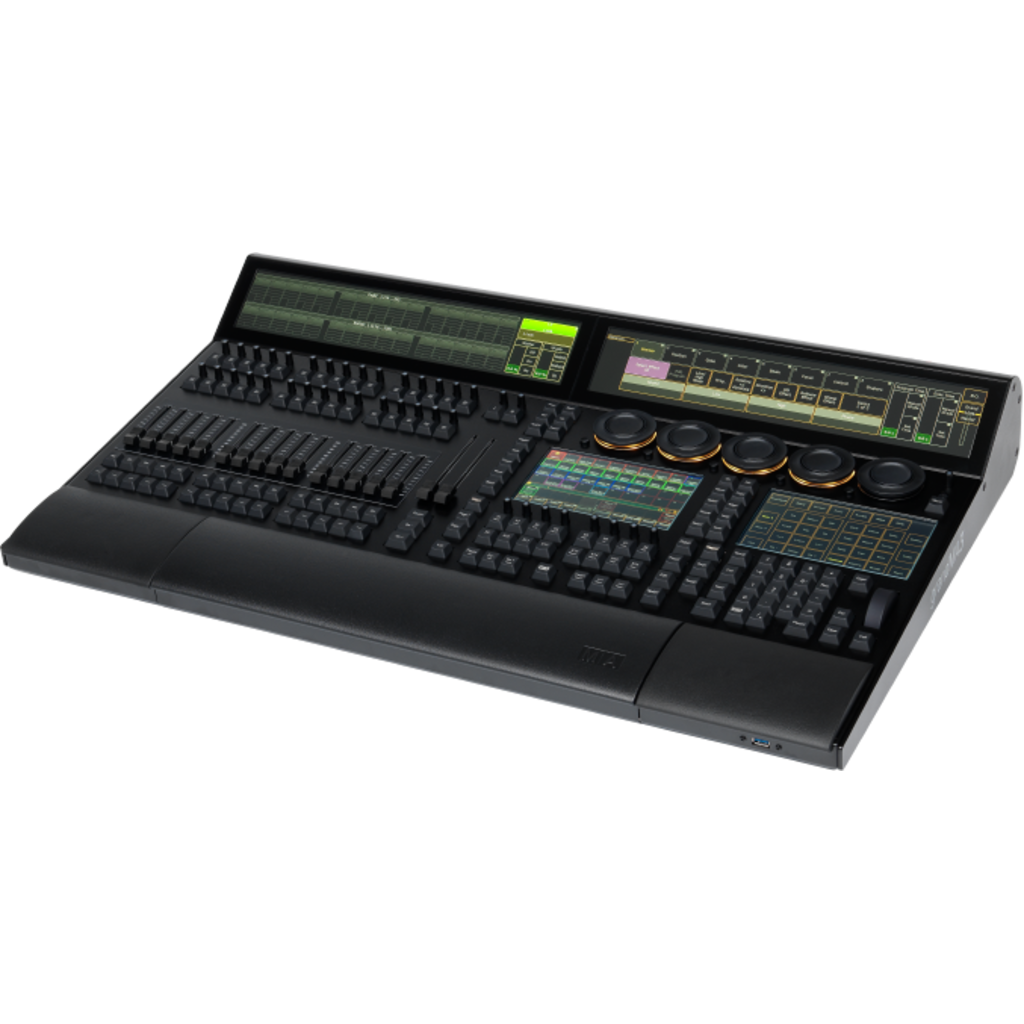 [2257261] MA Lighting 4010503-2 grandMA3 light CRV med flightcase er en kraftig lyskonsoll for kontrollrom og faste installasjoner