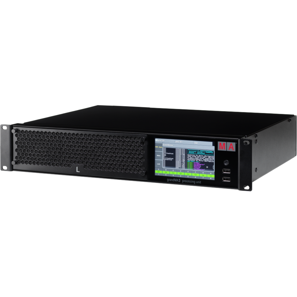 MA Lighting 4010509 grandMA3 processing unit L er en mellomstor parameterutvidelse for profesjonelle grandMA3-systemer