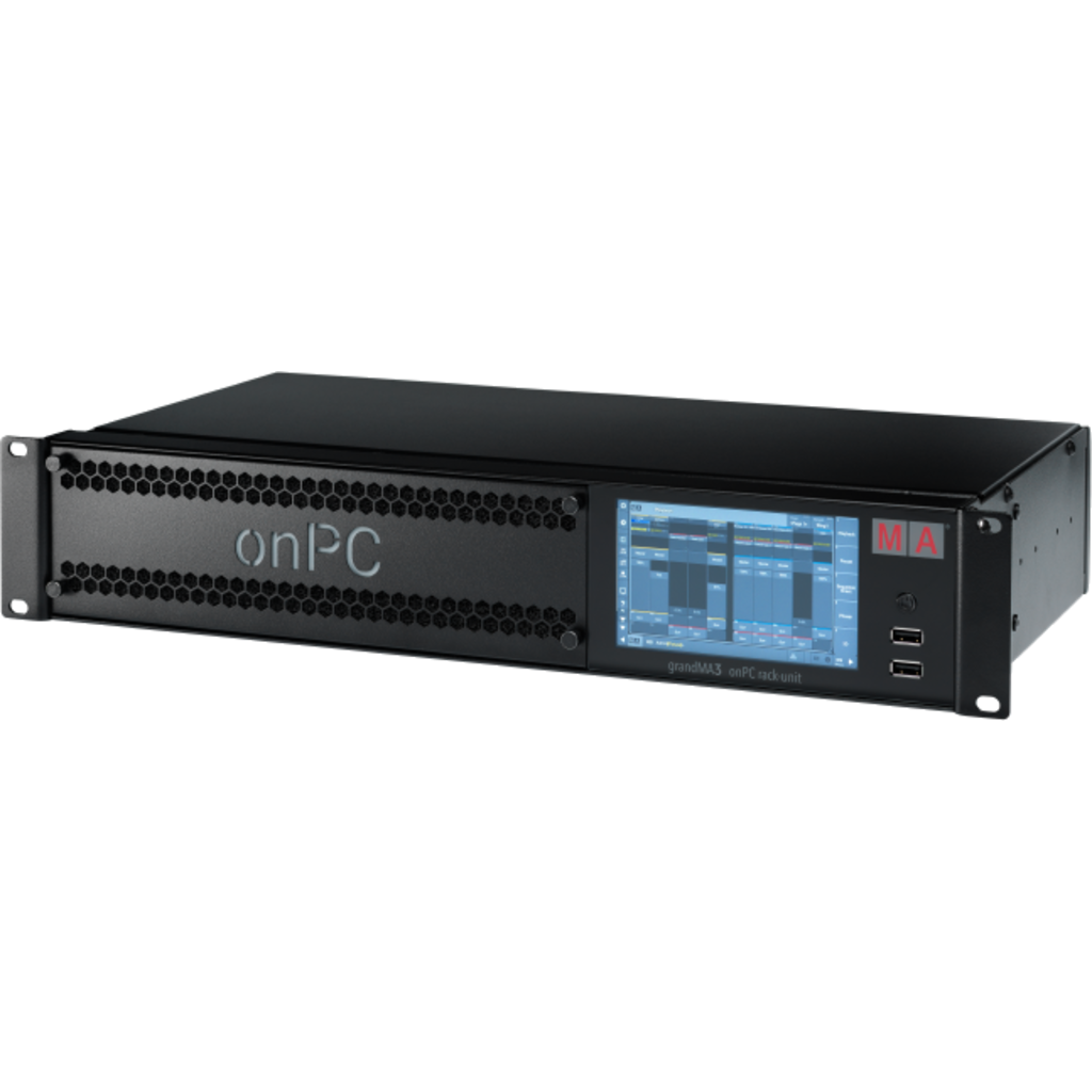 [2257277] MA Lighting 4023806 grandMA3 onPC rack-unit er en rackmontert onPC-kontroller for faste installasjoner og backup 