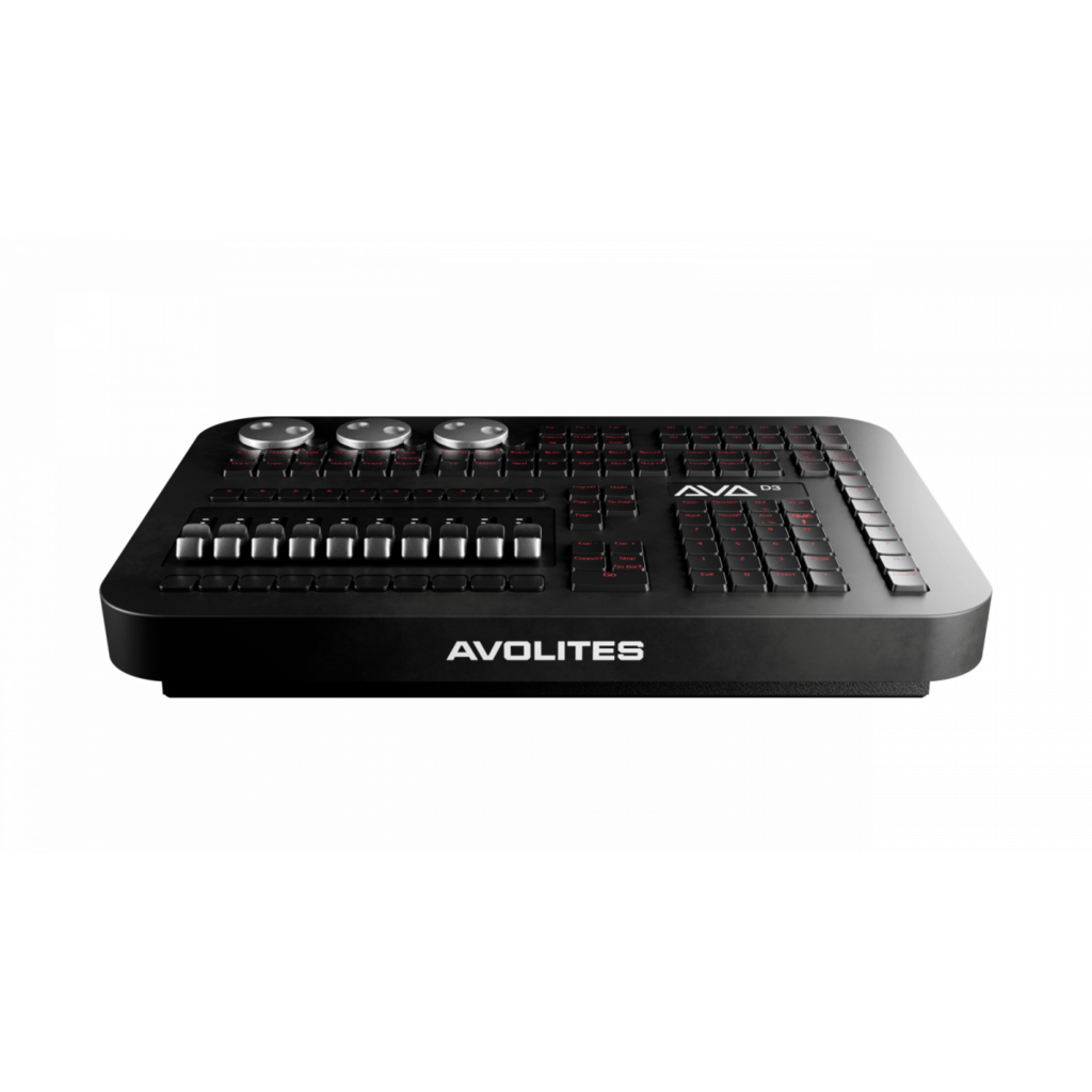 [184641] Avolites D3-010 Console 8 Univers, 10 Faders, 3 wheels, Titan
