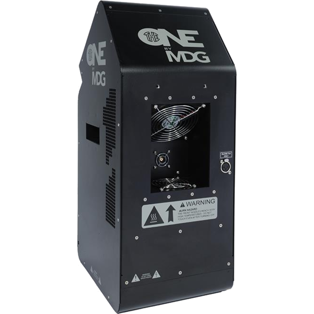MDG theONE "Stand alone" er en heldigital atmosfæregenerator som kombinerer haze og fog i én og samme enhet.