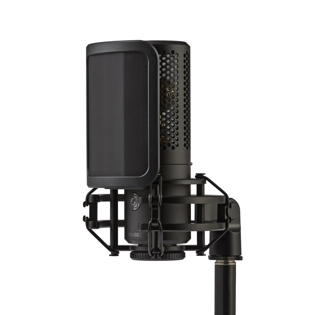 [KSM32C/SM] Shure KSM32C Studio Kit er en profesjonell kardioide kondensatormikrofonpakke utviklet for presise og rene studioopptak.