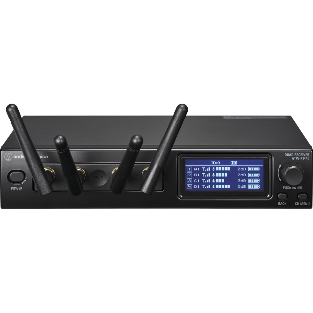 [ATW-R1440] Audio-Technica ATW-R1440 System 20 PRO 4-kanals mottaker
