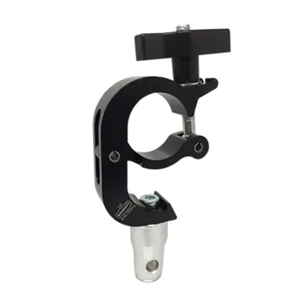 Doughty T45826 – Trigger Clamp med half connector sort 48–51 mm (Modular Rigging) – 100 kg WLL