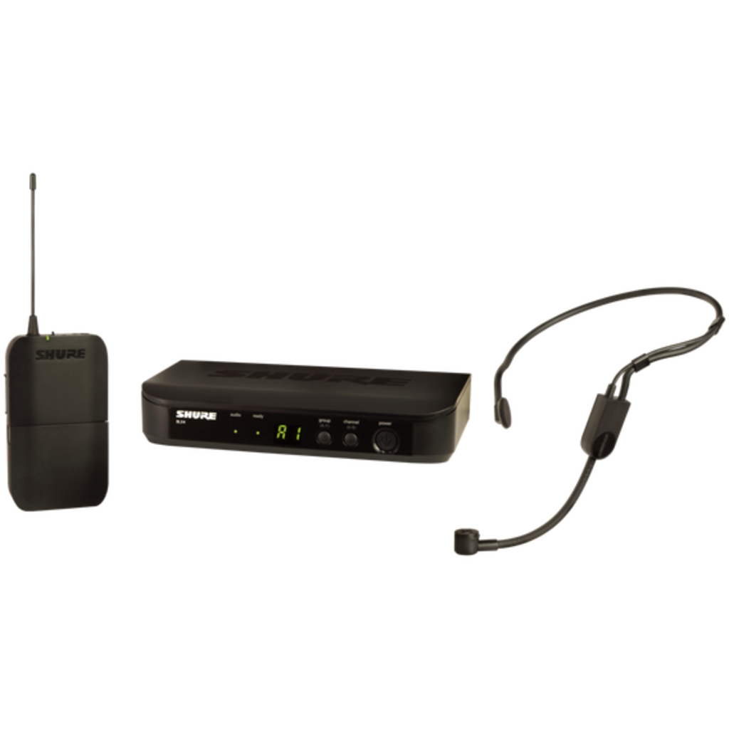 [BLX14E/P31-S8] Shure BLX14/PGA31 er et trådløst hodesettmikrofonsystem med PGA31 kondensator-headset og BLX1 bodypack