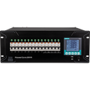 Showgear PowerCore 63.15-serien er 63 A 400 V 3-fase strømdistributorer i 19” rack med individuell RCBO-beskyttelse, LCD-overvåking og Md-bus kommunikasjon