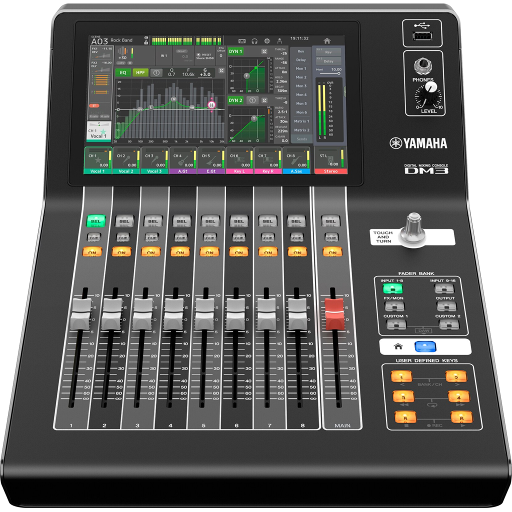 [170397] Yamaha DM3S – Kompakt digital mikser med 16 innganger