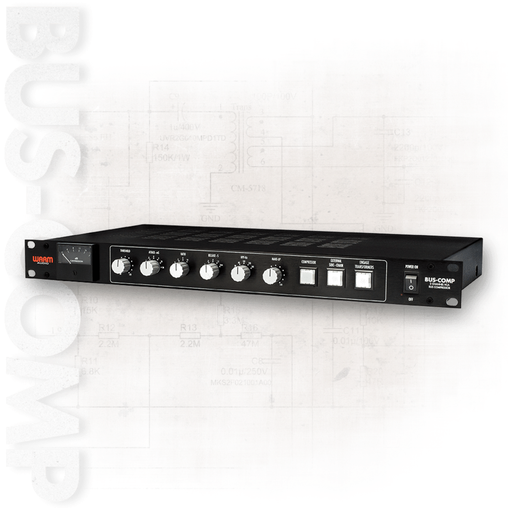 [WM-BUS-COMP] Warm Audio BUS-COMP – VCA buskompressor for stereobuss og miksing