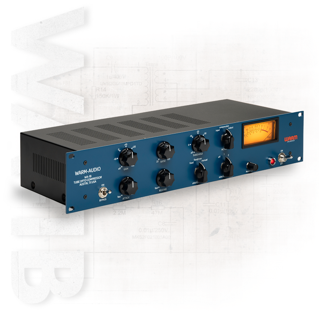 [WM-WA-1B] Warm Audio WA-1B – rørbasert optisk kompressor med transformerbalansert signalvei