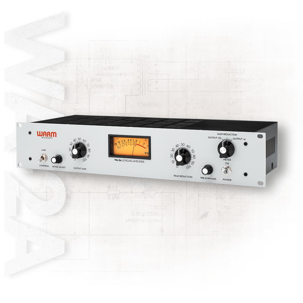 [WM-WA-2A] Warm Audio WA-2A – rørbasert optisk kompressor og leveling amplifier