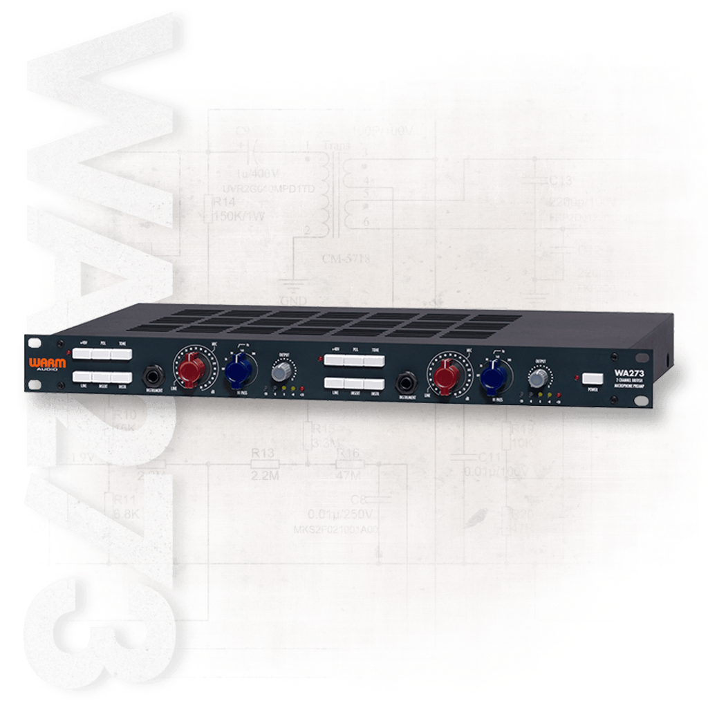 [WM-WA273] Warm Audio WA273 – tokanals britisk mikrofonforforsterker med klassisk konsolllyd
